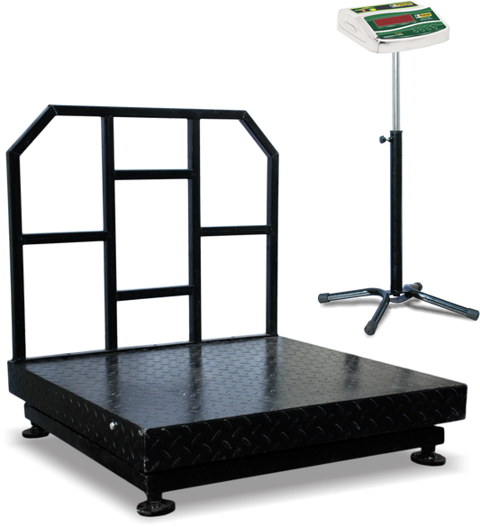 Siyaram’s 500kg / 1 Ton MS Heavy Duty Platform Scale – 2.5x2.5 Foot (750x750mm) | For: Industries, Steel, Iron, Scrap, Automobile, Metal Traders, Fabrication & More