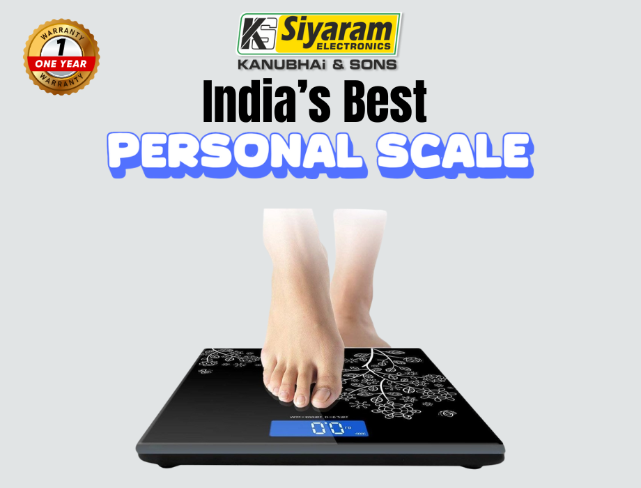 Siyaram’s I-Glass Body Weight Scale – Built to Inspire. Made to Last. | Premium Digital Weighing Scale for Home, Gym & Wellness | 3 years warranty