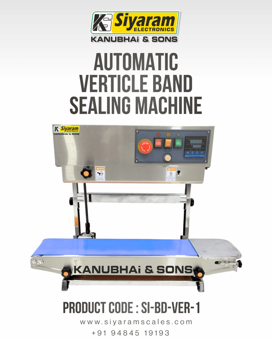 Automatic Vertical Band Sealing Machine – SS | Continuous Band Sealing Machine