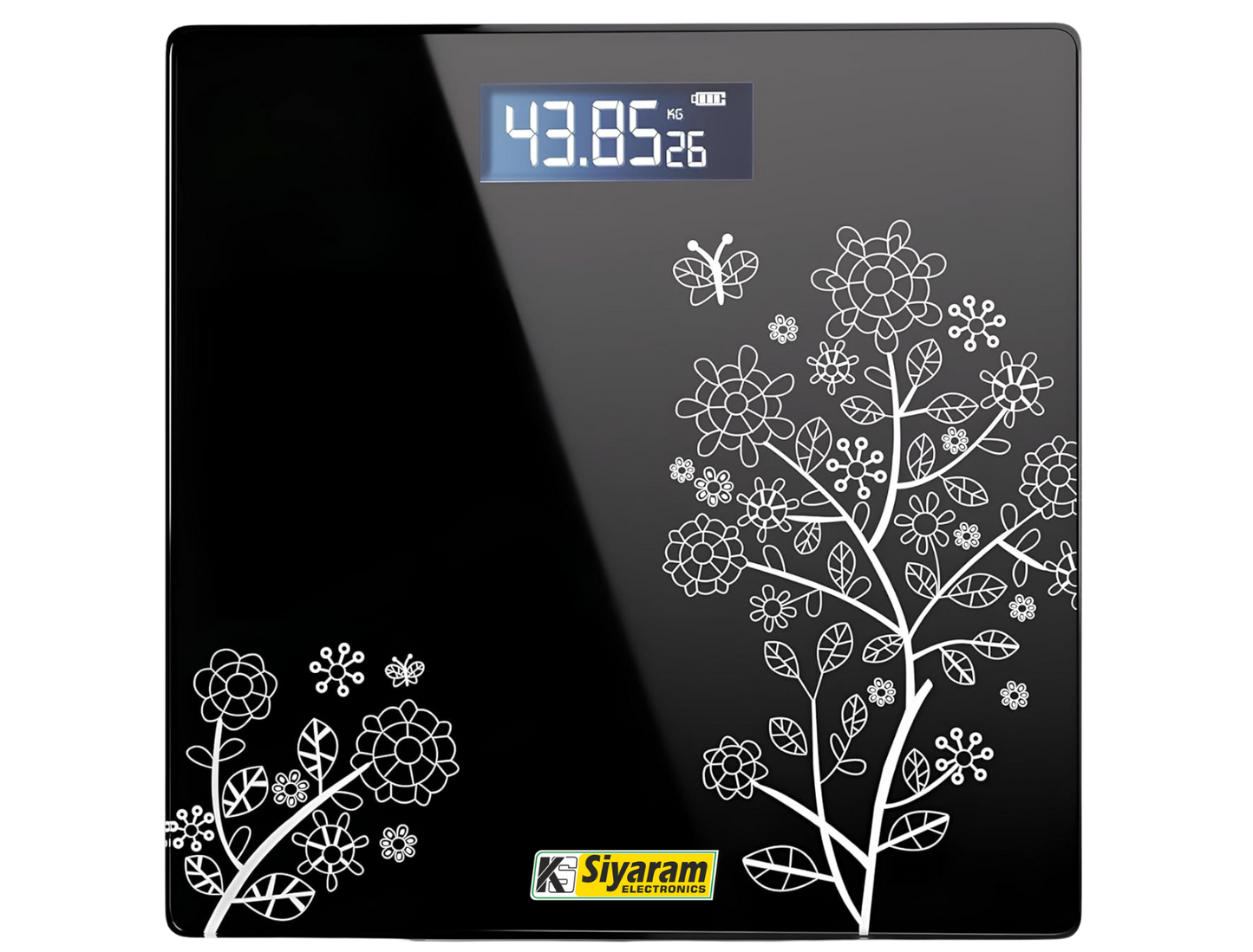 Siyaram’s I-Glass Body Weight Scale – Built to Inspire. Made to Last. | Premium Digital Weighing Scale for Home, Gym & Wellness | 3 years warranty