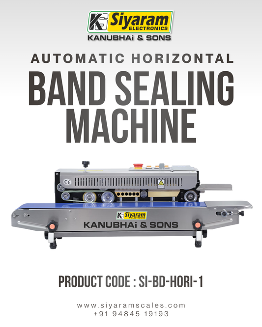 Automatic Horizontal Band Sealing Machine – SS | SI-BD-HORI-1