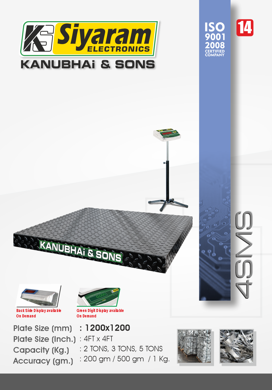 Siyaram Heavy-Duty Animal Weighing Scale