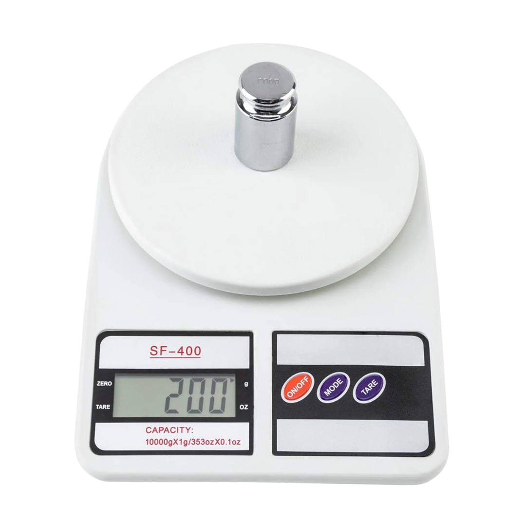Siyaram SF400 10Kg x 1gm Digital Kitchen Weighing Scale | For Cooking, Baking, Diet, & Daily Home Use | LCD Display | Tare Function | Battery Operated | Not for Legal Trade