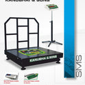 Siyaram’s 500kg/1 Ton Heavy Angle Platform Scale (3x3 ft) with Jumbo Loadcell – India’s heaviest angle model, trusted by Reliance Jamnagar & Tata Motors Sanand. Ideal for scrap, steel, iron, fabrication & industrial use. Used by 1000+ industries.
