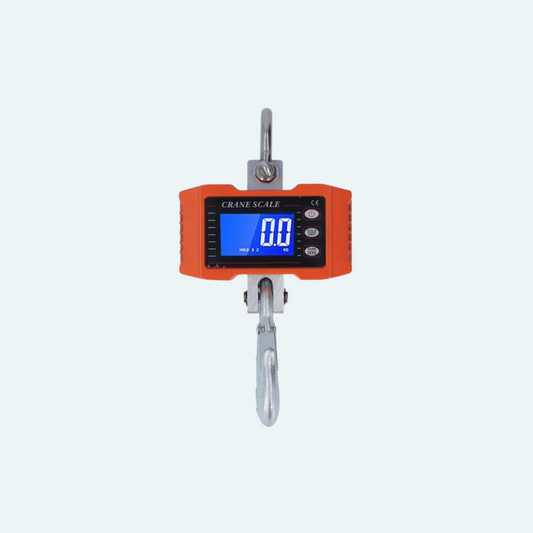 Siyaram 1 Ton x 500g Heavy-Duty Crane Scale with Hold Function | Crane Scale with Remote, LED Display & Sturdy Hooks | For Steel, Industries, Scrap, Hardware, Crane & Factory Uses !