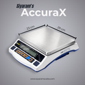 Siyaram AccuraX 10 to 32 kg x 100 mg (0.1 g) High Precision Weight scale | Silver Scale | Gold Scale | 0.1 g scale