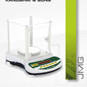 Siyaram 1200g x 10mg High-Precision Gold, Diamond, Jewellery, Pharma & Lab Weighing Scale | Sliding Cabinet | Model: Si-JW 10mg