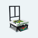 Siyaram’s KS Series 300kg x 20g MS Portable Platform Scale – 24x24 inch (600x600mm) | Dual Display | For Scrap, Hardware, Oil, Chemical, Industrial & Factory Use