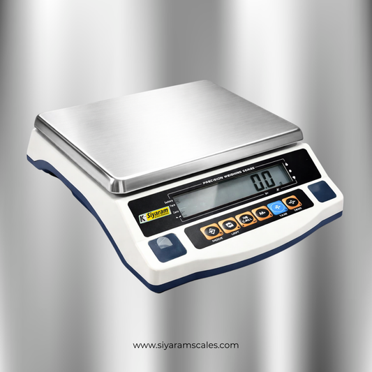 Siyaram AccuraX 10 to 32 kg x 100 mg (0.1 g) High Precision Weight scale | Silver Scale | Gold Scale | 0.1 g scale